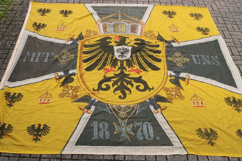 Prussian Kaiser Wilhelm II's Personal Standard - Derrittmeister Militaria Group