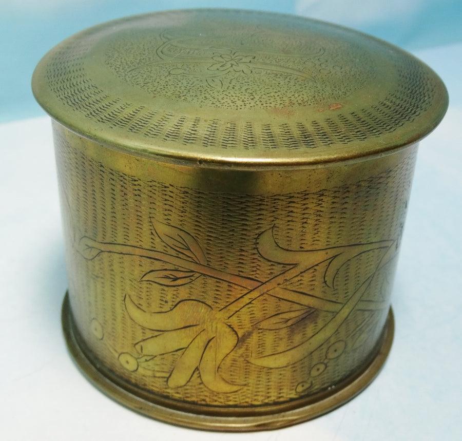 Germany Trench Art Container - Derrittmeister Militaria