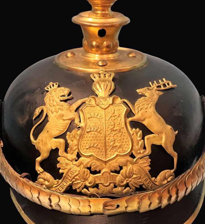 Wurttemberg Kugelhelm for a One Year Volunteer (OYV) - Derrittmeister Militaria Group