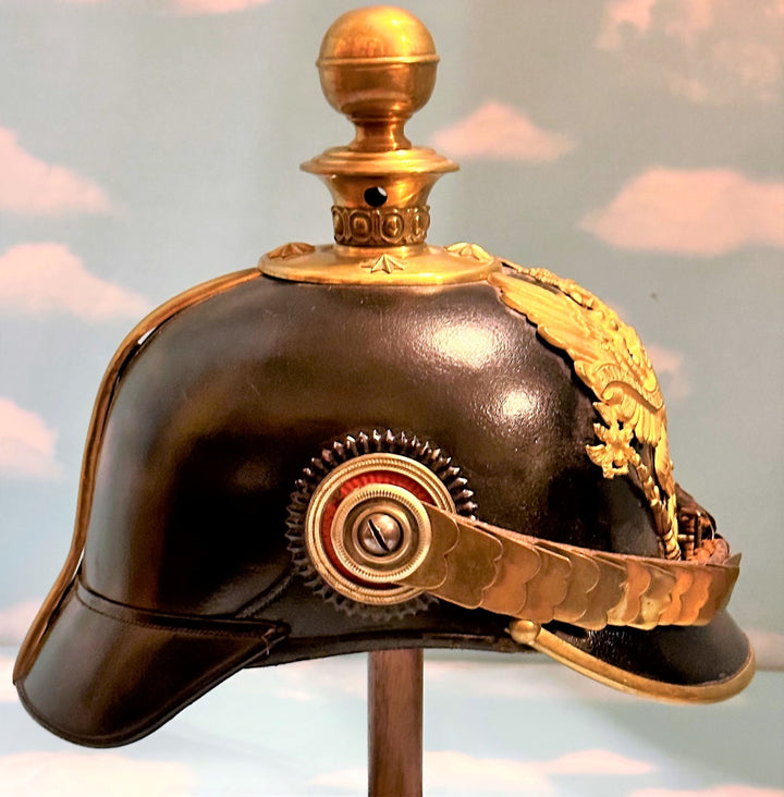 Prussia Kugelhelm for Officer Pre 1890 - Derrittmeister Militaria Group