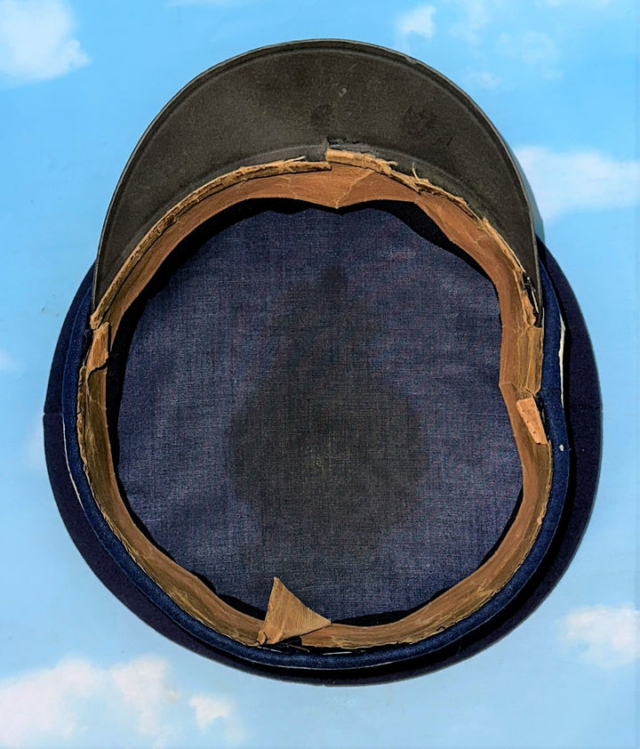 Saxony Schirmmütze for Officer in Husaren Rgt 19 (Mid War) - Derrittmeister Militaria Group