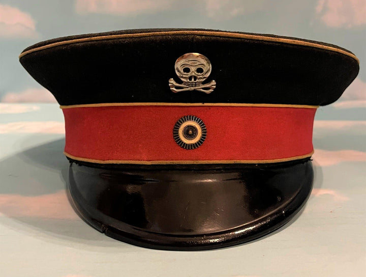 Braunschweig Schirmmutze for NCO (non commissioned officer) in Hussar Rgt 17 - Derrittmeister Militaria