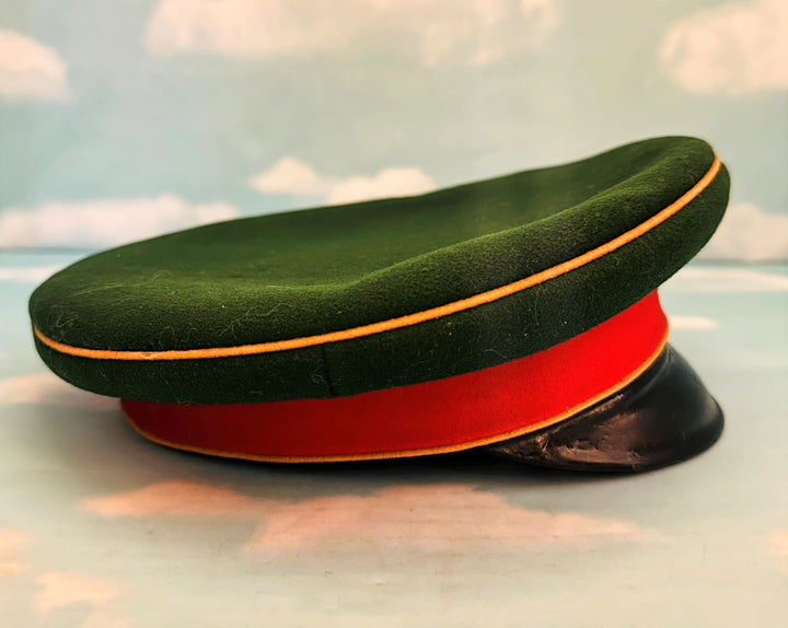 Prussian Schirmütze / Visor Cap for Officer in Husaren-Regiment Nr 6 - Derrittmeister Militaria Group