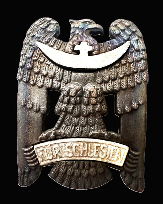 Silesian Eagle Badge - First Class with Swords