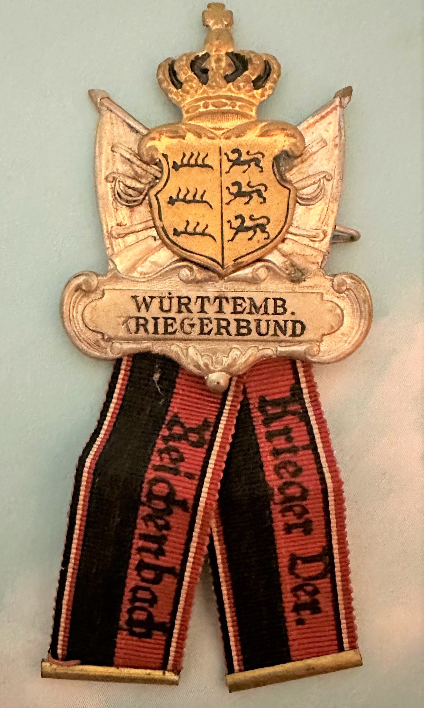 Württemberg Veteran Pin  - Derrittmeister Militaria Group