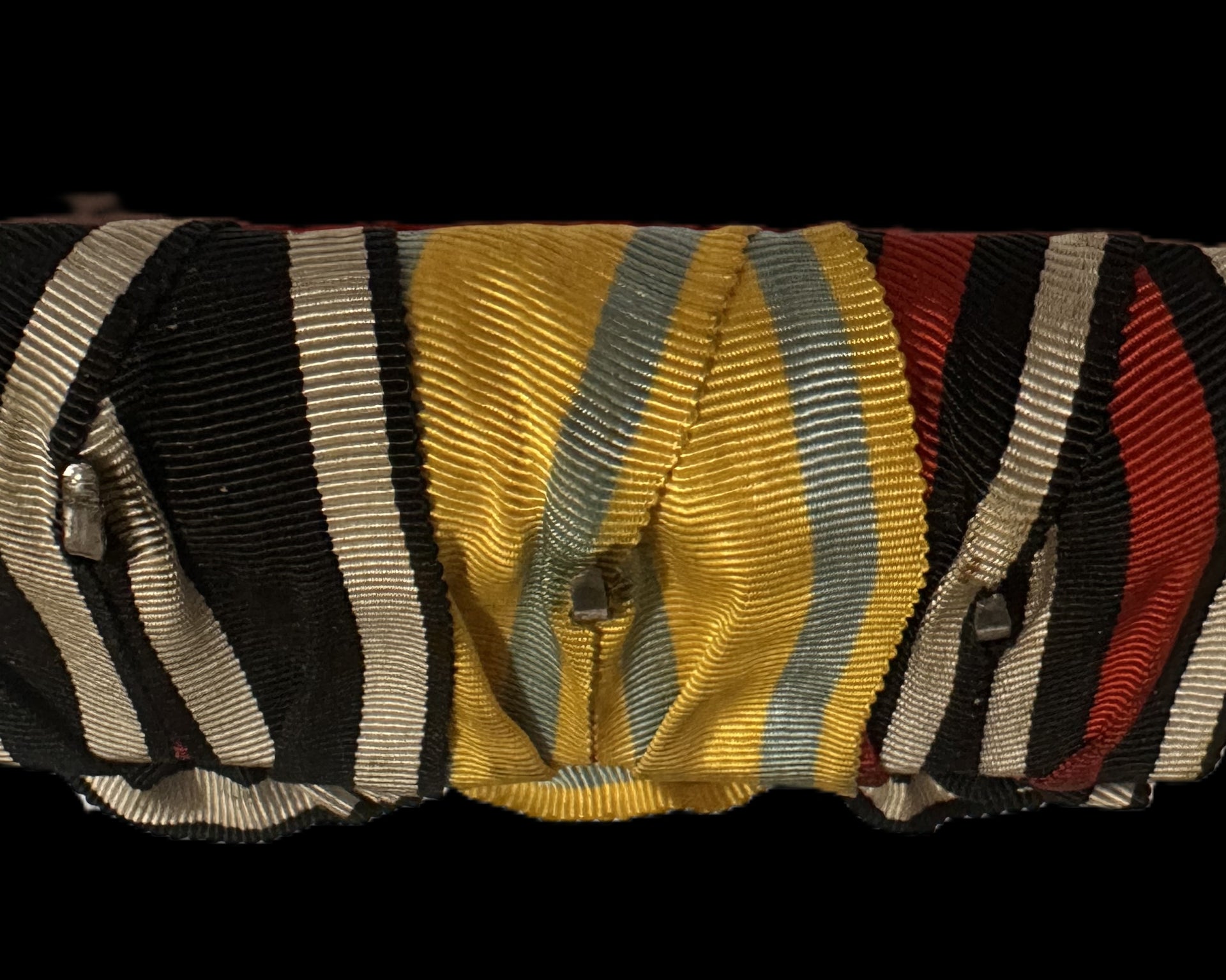 Imperial German Three-Place Ribbon Bar