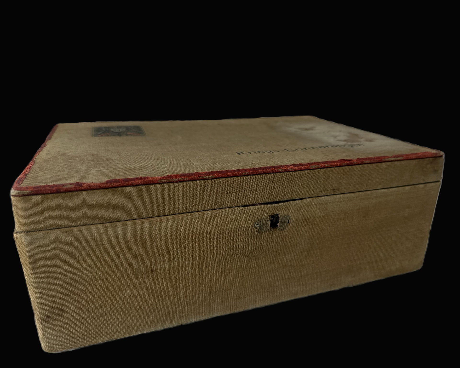 Imperial German WWI Kriegs-Erinnerungen War Memories Keepsake Box Eagle