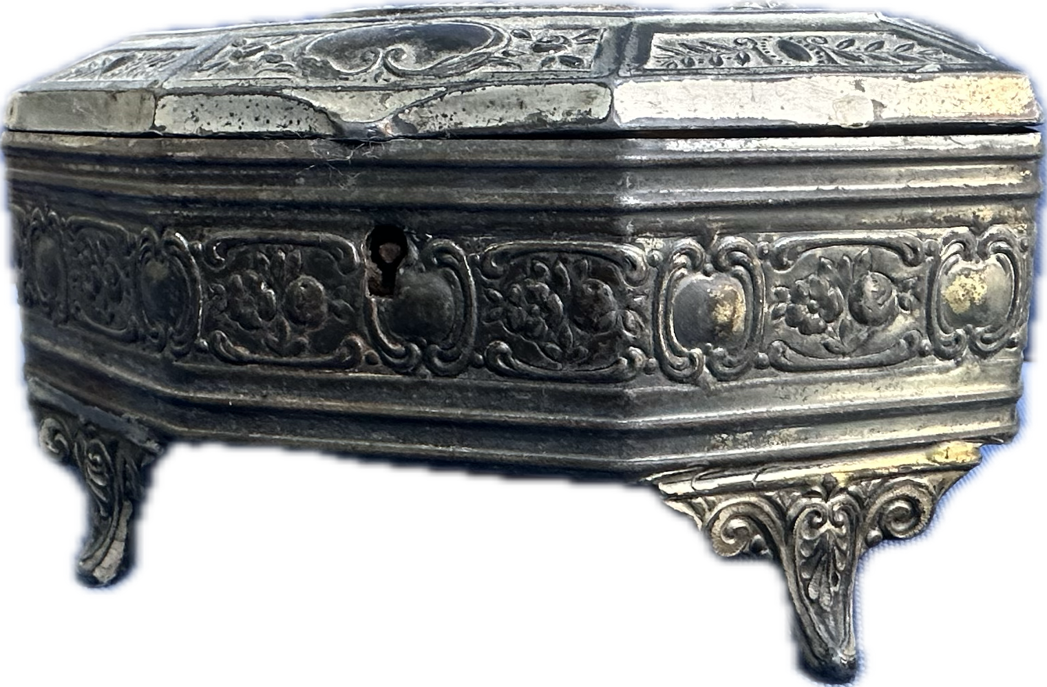 German Patriotic Box Featuring Generalfeldmarschall Paul von Hindenburg