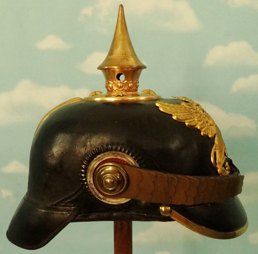 Exquisite Baden Pickelhaube - Officer of the Line Infanterie-Regiment - Derrittmeister Militaria Group