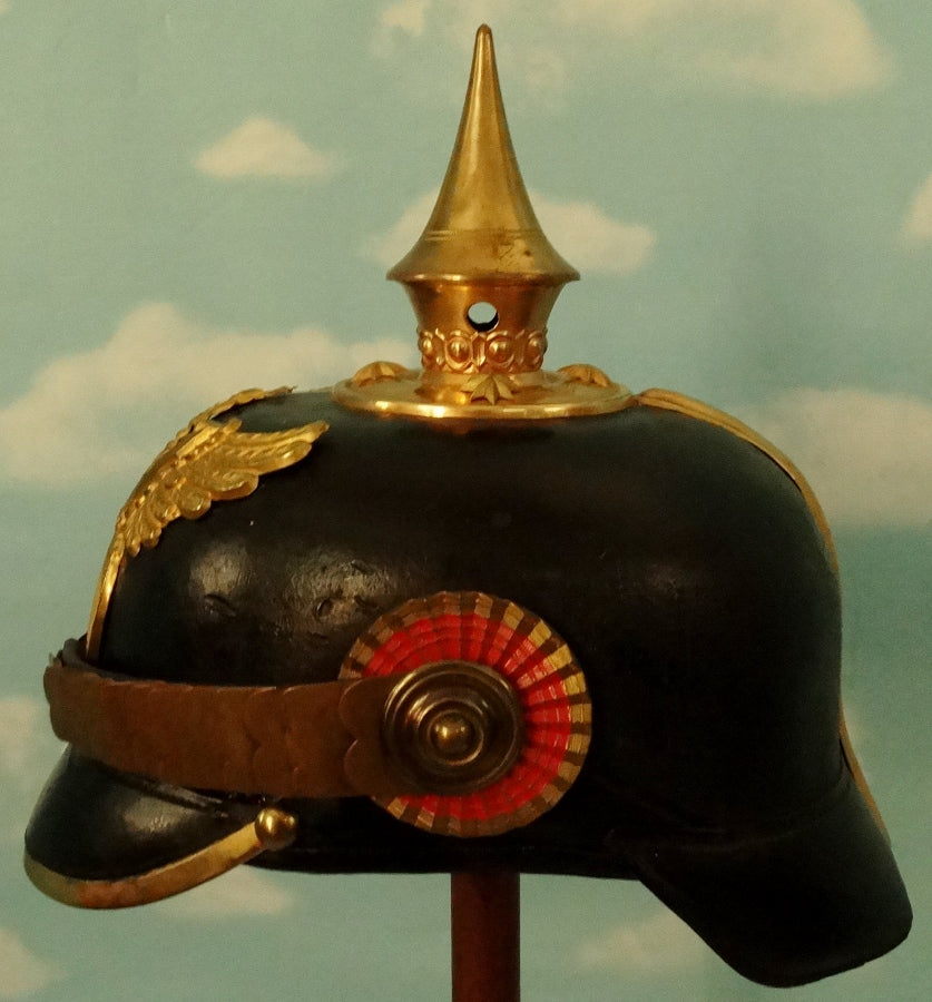 Exquisite Baden Pickelhaube - Officer of the Line Infanterie-Regiment - Derrittmeister Militaria Group