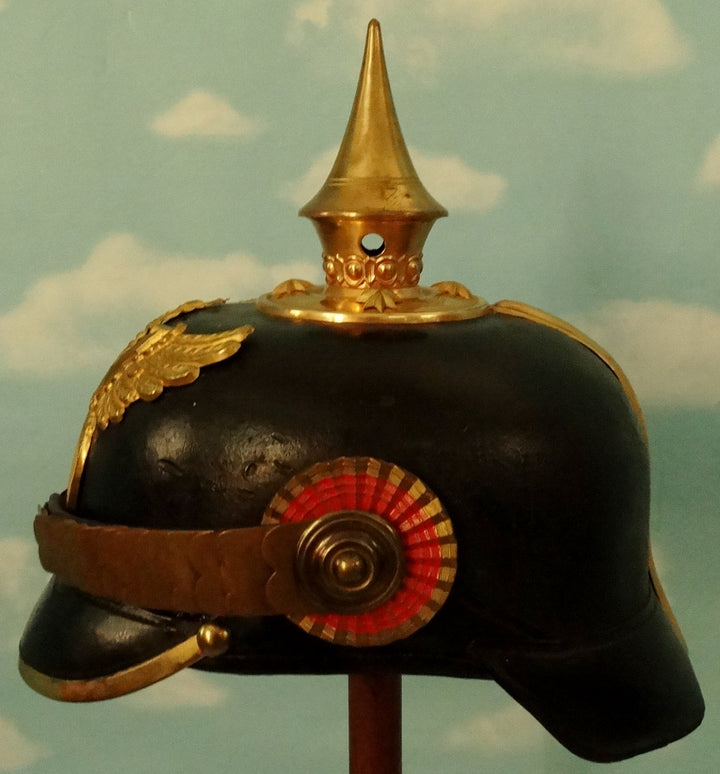 Exquisite Baden Pickelhaube - Officer of the Line Infanterie-Regiment - Derrittmeister Militaria Group