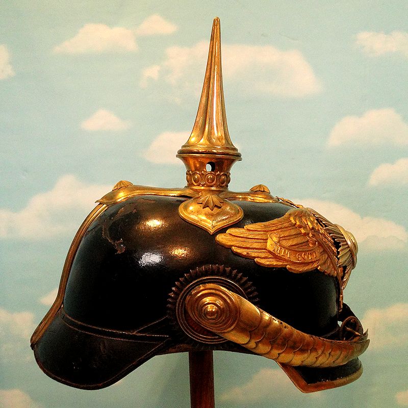 Prussia Pickelhaube / Spiked Helmet for General - Derrittmeister Militaria Group