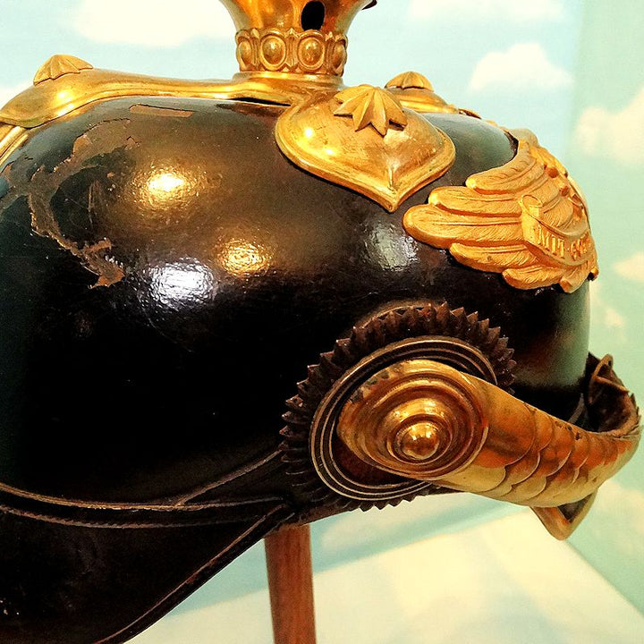 Prussia Pickelhaube / Spiked Helmet for General - Derrittmeister Militaria Group