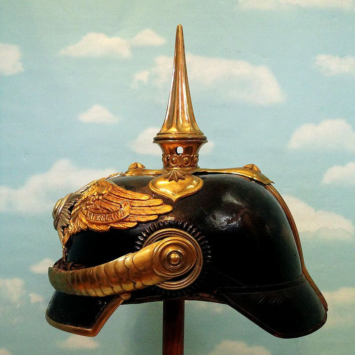 Prussia Pickelhaube / Spiked Helmet for General - Derrittmeister Militaria Group