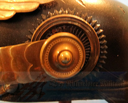 Prussian Pickelhaube / Spiked Helmet for Officer in Grenadier Rgt 4 - Derrittmeister Militaria Group