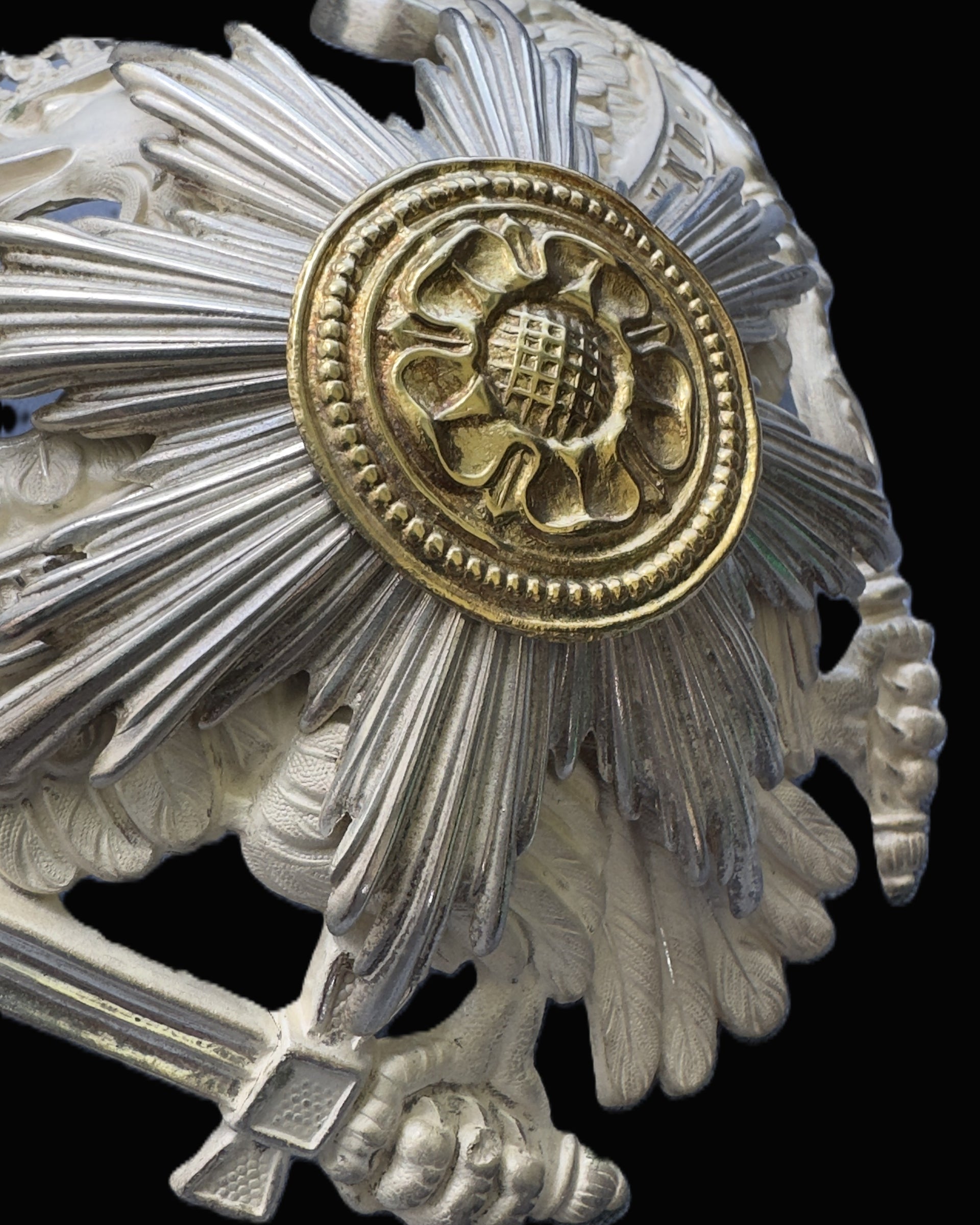 Imperial Prussian Garde Pickelhaube Wappen Mit Gott Fur Koenig Vaterland