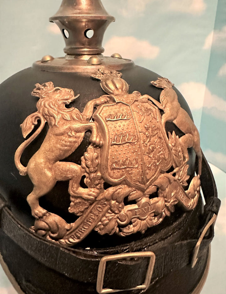 Wurttemberg Pickelhaube / Spiked Helmet for OYV Grenadier Rgt 119 - Derrittmeister Militaria Group