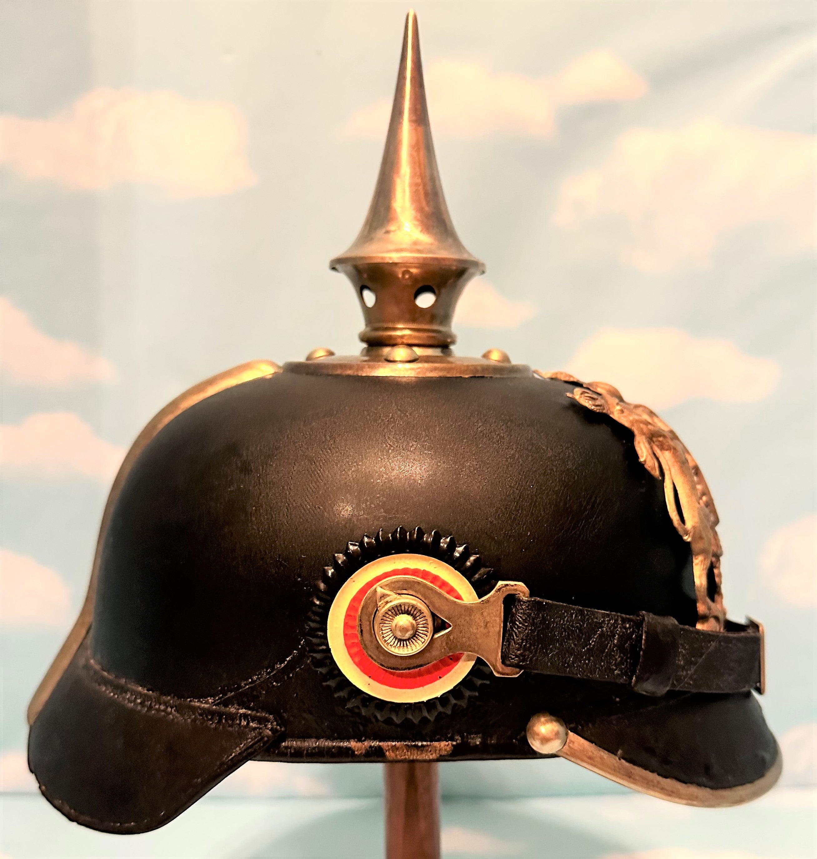 Wurttemberg Pickelhaube / Spiked Helmet for OYV Grenadier Rgt 119 - Derrittmeister Militaria Group