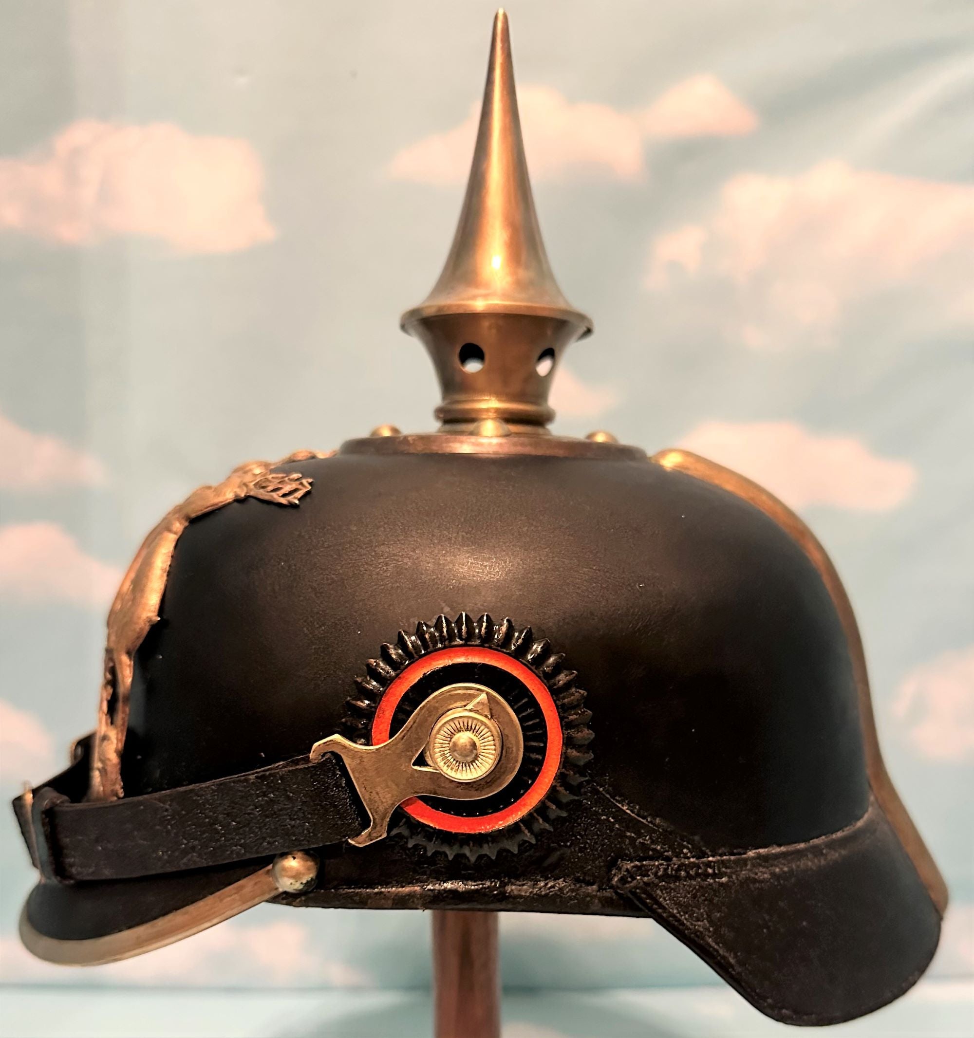 Wurttemberg Pickelhaube / Spiked Helmet for OYV Grenadier Rgt 119 - Derrittmeister Militaria Group