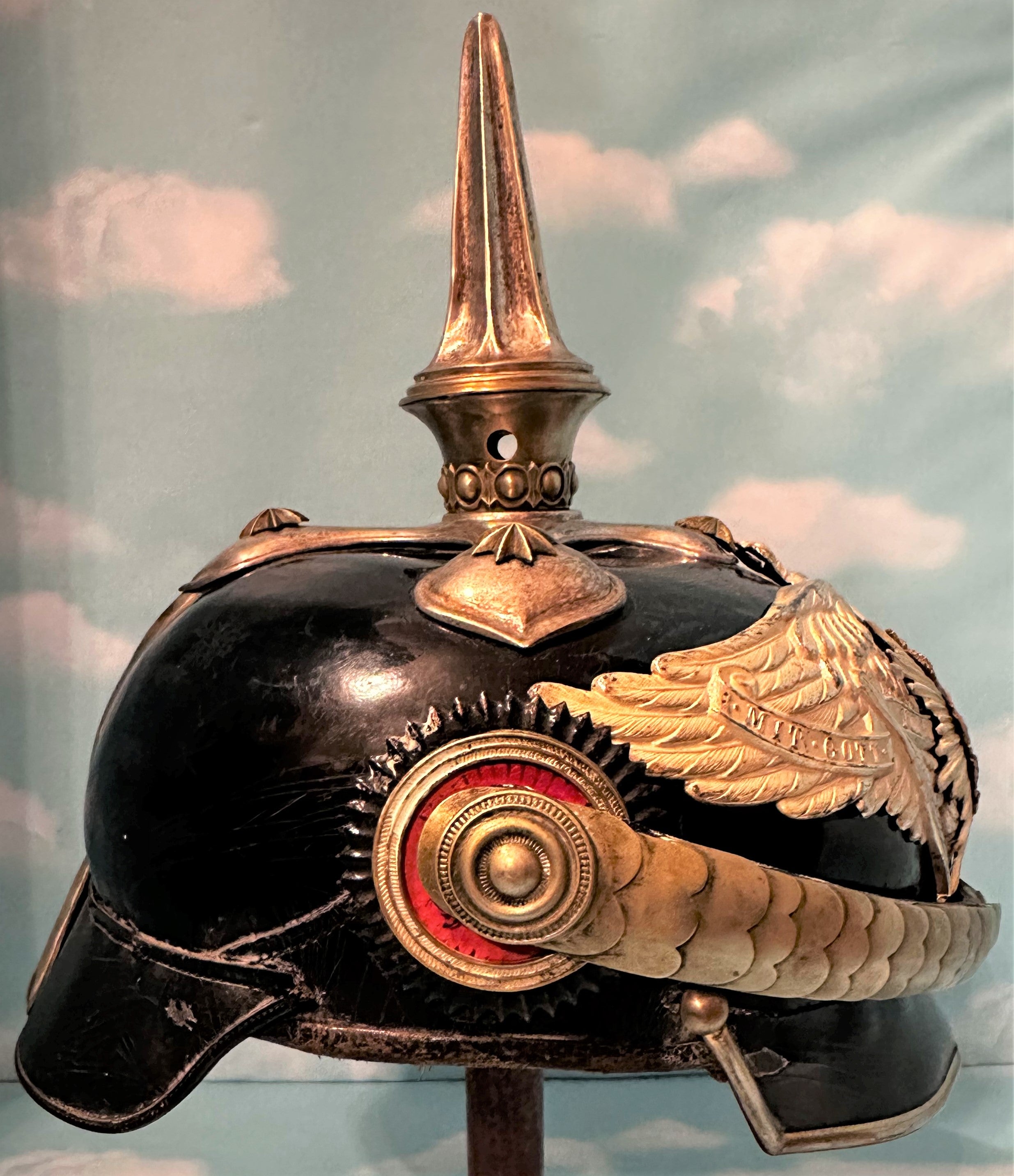 Reuss Pickelhaube / Spiked Helmet for Flügel Adjutant for Younger Prince - Derrittmeister Militaria Group