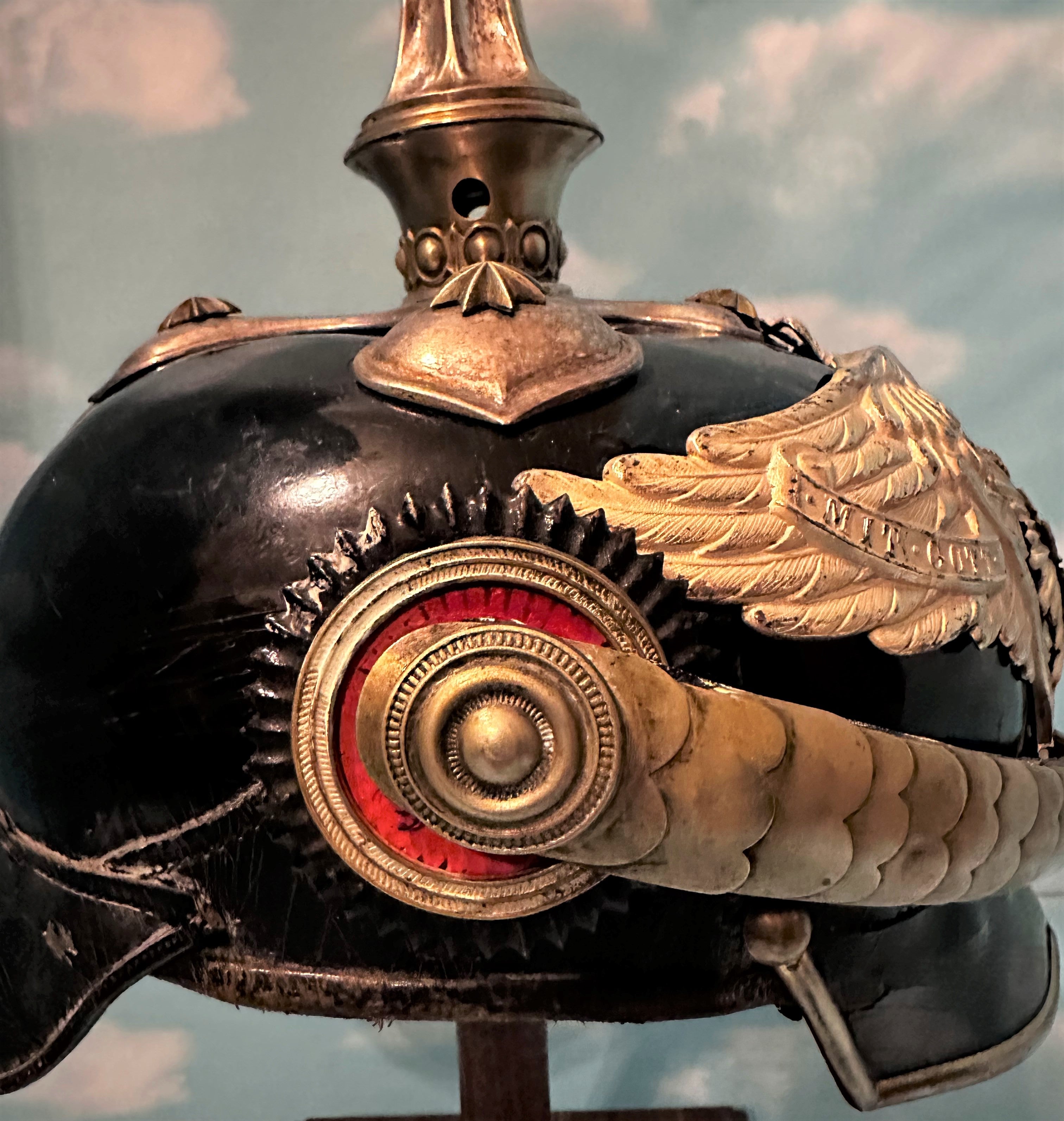 Reuss Pickelhaube / Spiked Helmet for Flügel Adjutant for Younger Prince - Derrittmeister Militaria Group