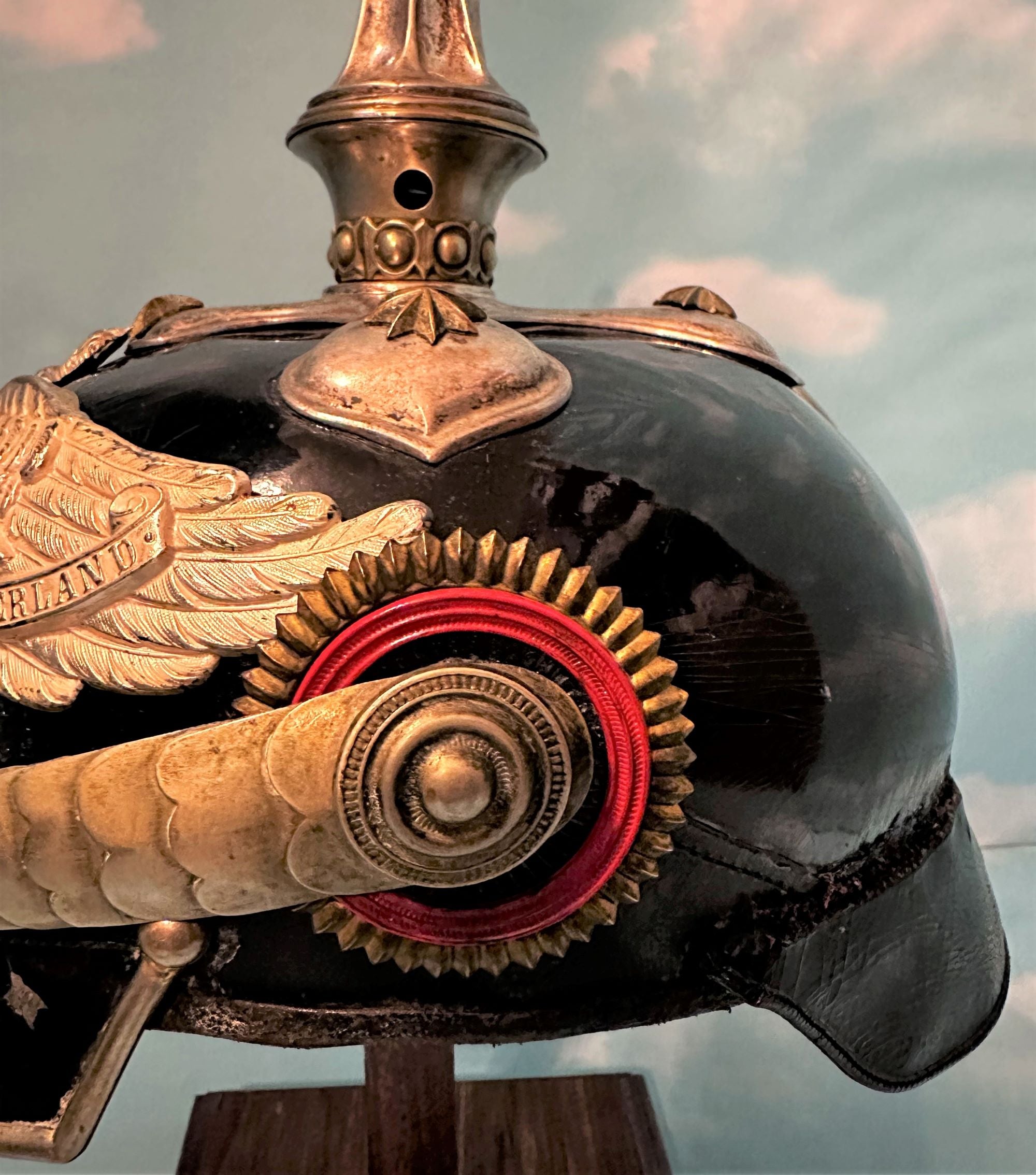 Reuss Pickelhaube / Spiked Helmet for Flügel Adjutant for Younger Prince - Derrittmeister Militaria Group