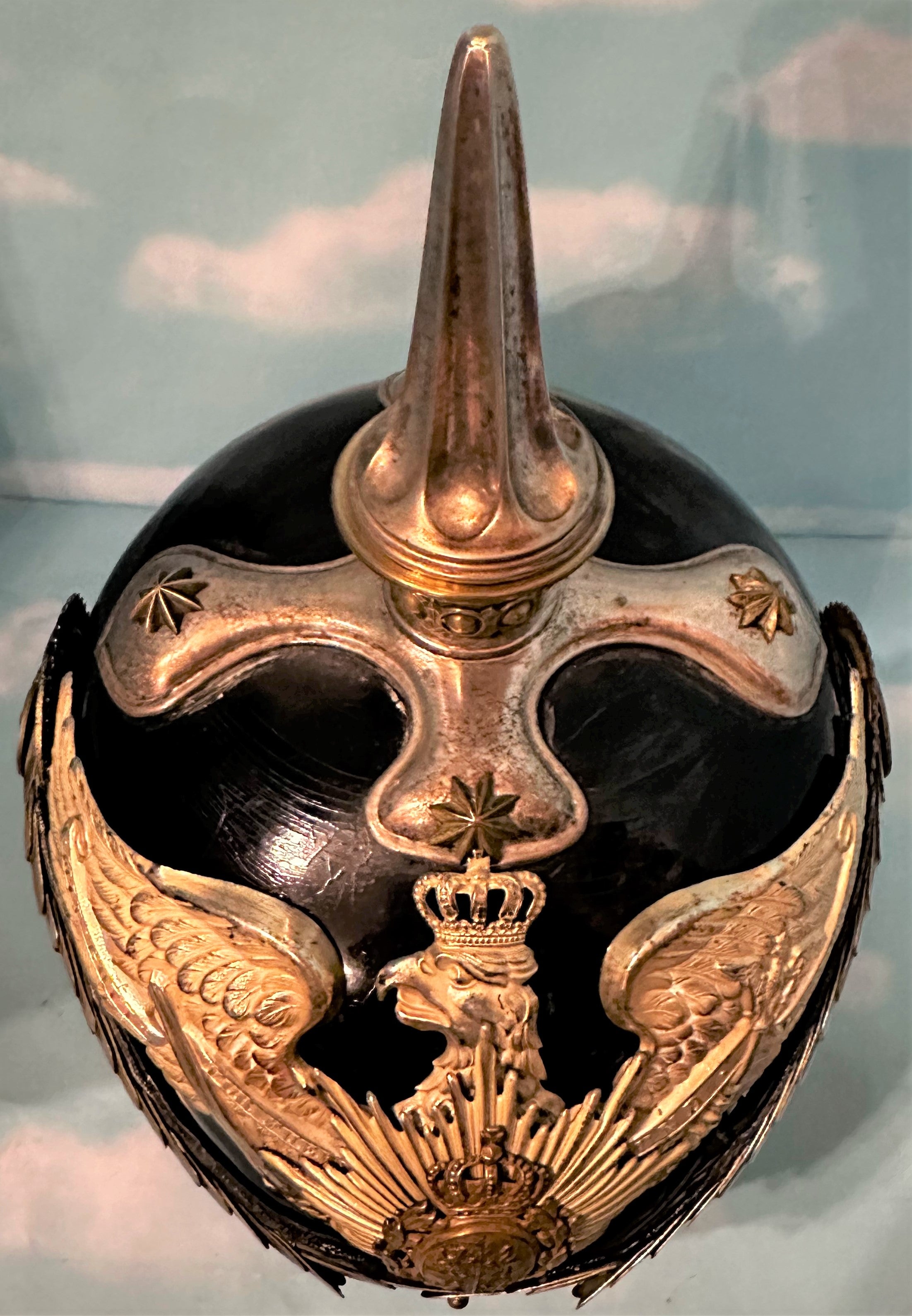 Reuss Pickelhaube / Spiked Helmet for Flügel Adjutant for Younger Prince - Derrittmeister Militaria Group