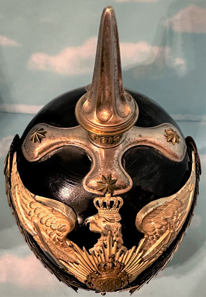 Reuss Pickelhaube / Spiked Helmet for Flügel Adjutant for Younger Prince - Derrittmeister Militaria Group