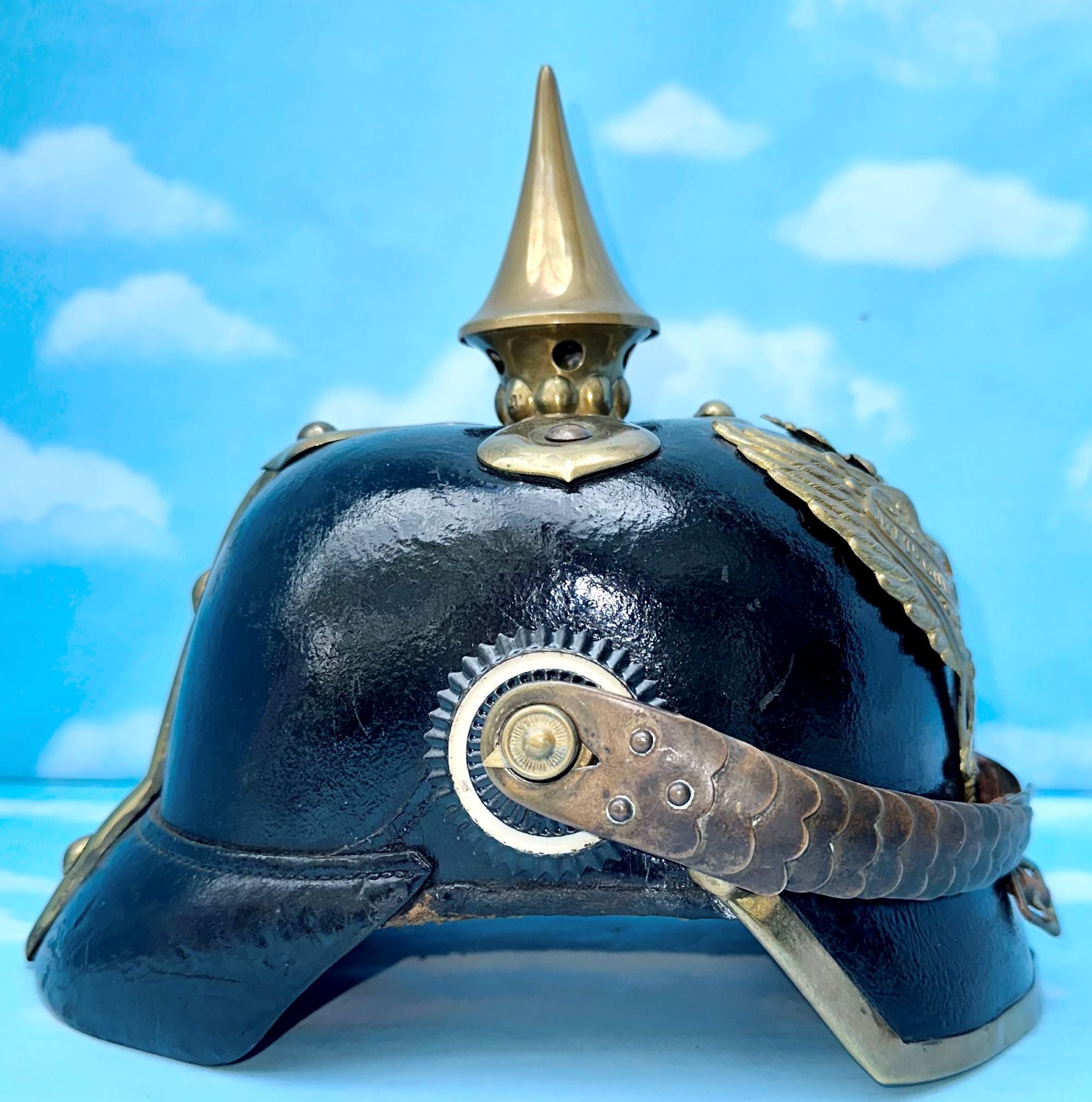 Prussia pre-World War I Enlisted Man Pickelhaube - Derrittmeister Militaria Group