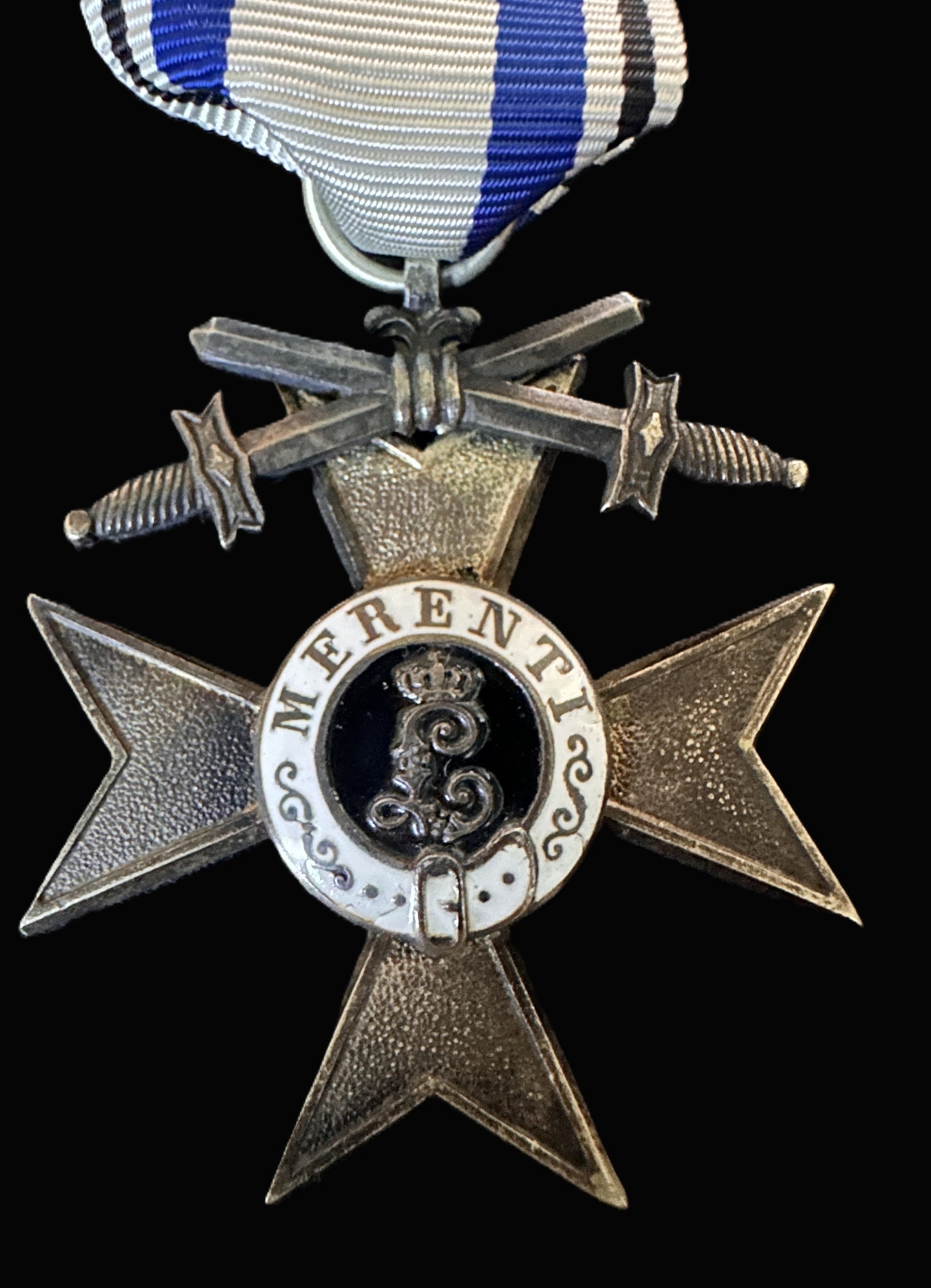 Bavarian Military Merit Cross 3rd Class with Swords (Silver), c. 1914–1918