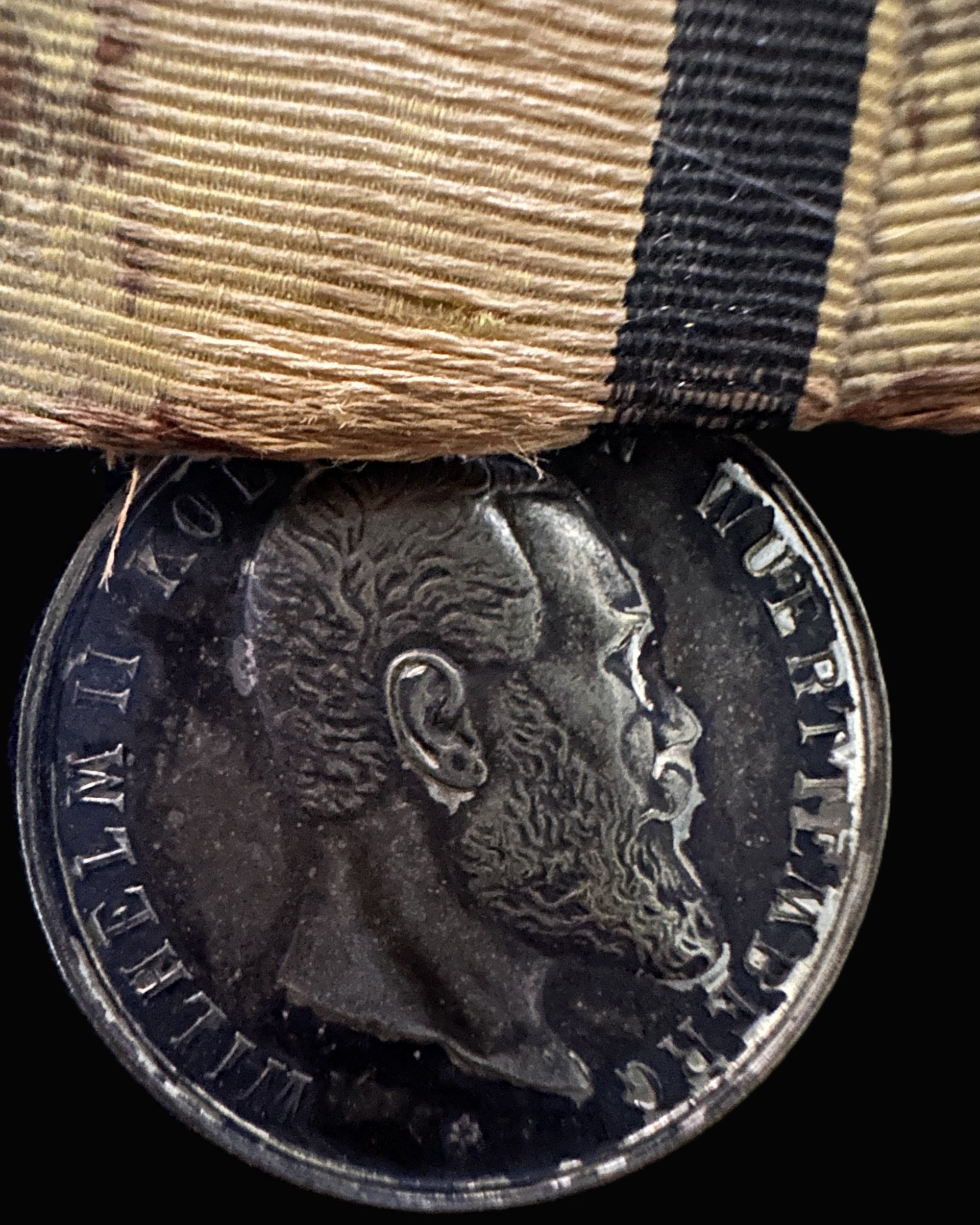 Prussian War Merit Medal 1870–71 with Original Combat Ribbon