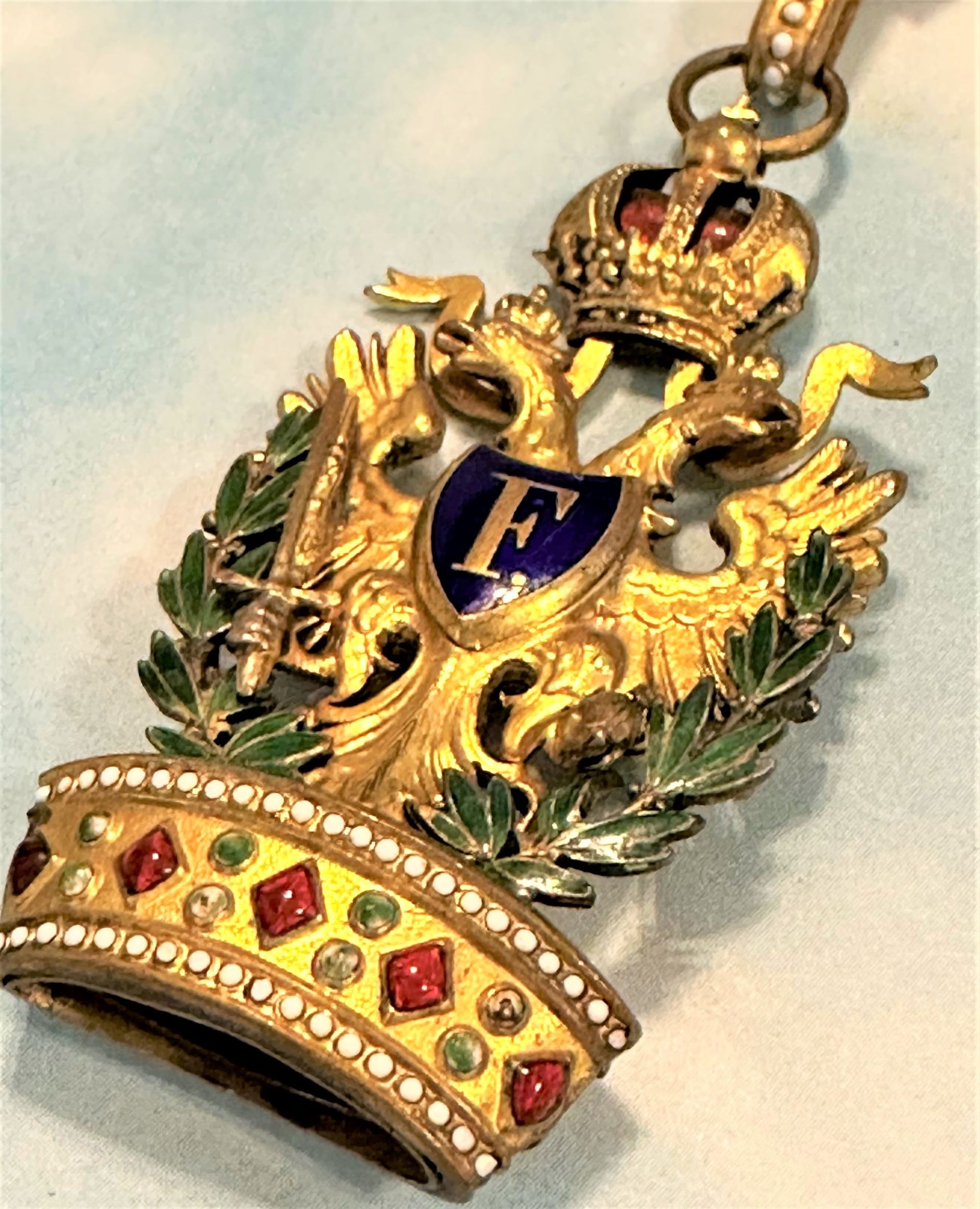 1917-1918 Austrian Order of the Iron Crown; 3rd Class - Embodying Timeless Valor and Distinction - Derrittmeister Militaria Group