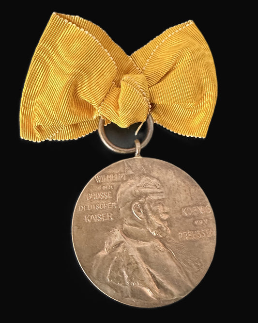 Wilhelm I Centenary Medal (1897) – Commemorative Medal with Original Bow Ribbon