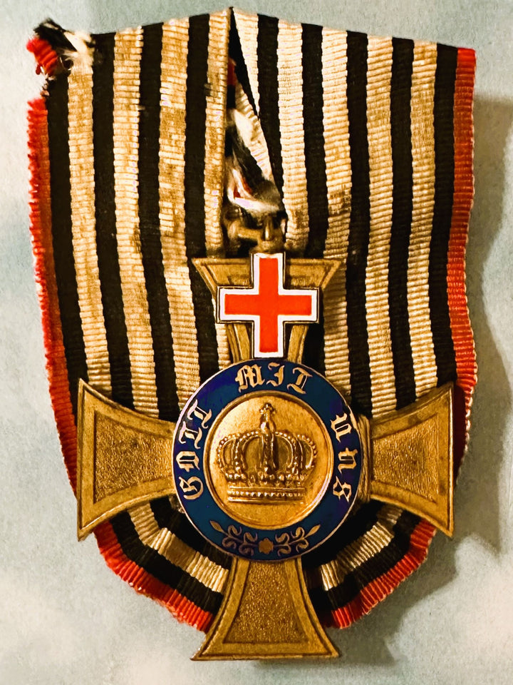 Prussia - Crown Order 4th Class - Geneva Cross - Derrittmeister Militaria Group