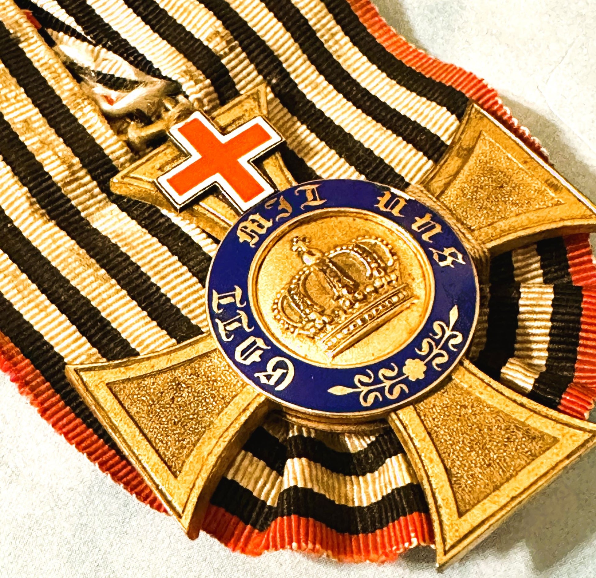 Prussia - Crown Order 4th Class - Geneva Cross - Derrittmeister Militaria Group