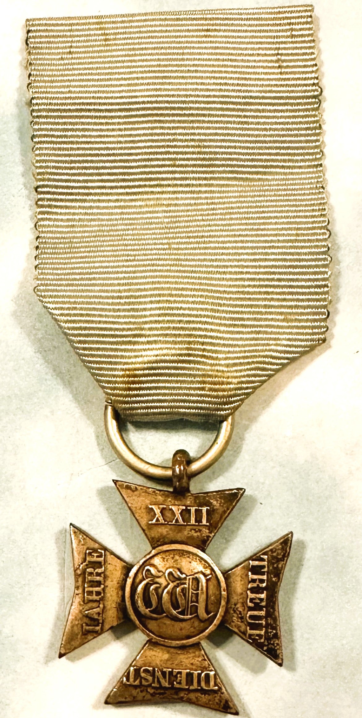 Duchy of Nassau - Long Service Award - 1834 - 22 Years - Derrittmeister Militaria Group