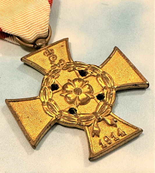 Lippe-Detmold War Merit Cross - Commemorating WWI Non-Combatant Valor - Derrittmeister Militaria Group