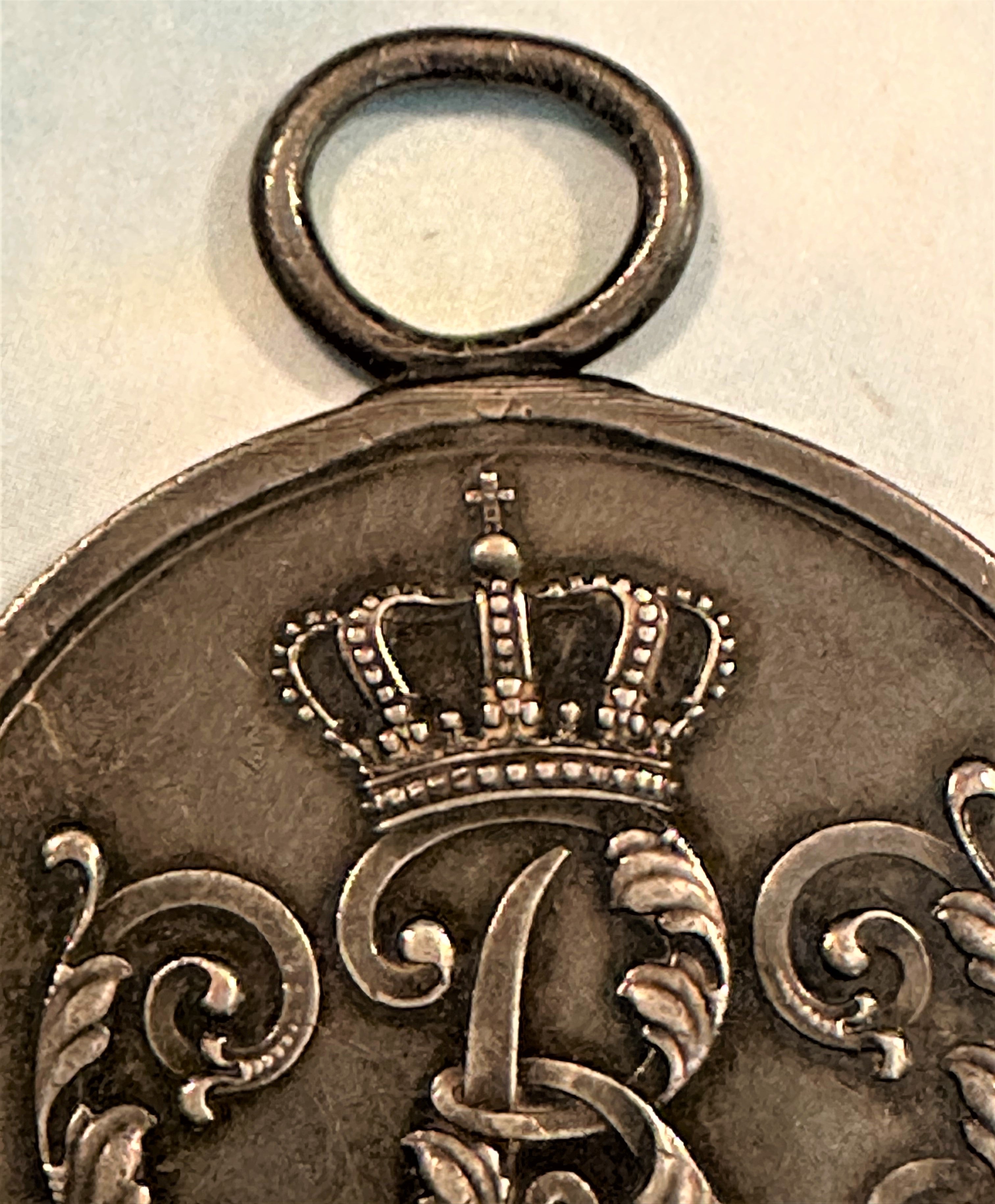 Prussian Military Honor Award 2nd Class - Non-Combatant Ribbon - Derrittmeister Militaria Group