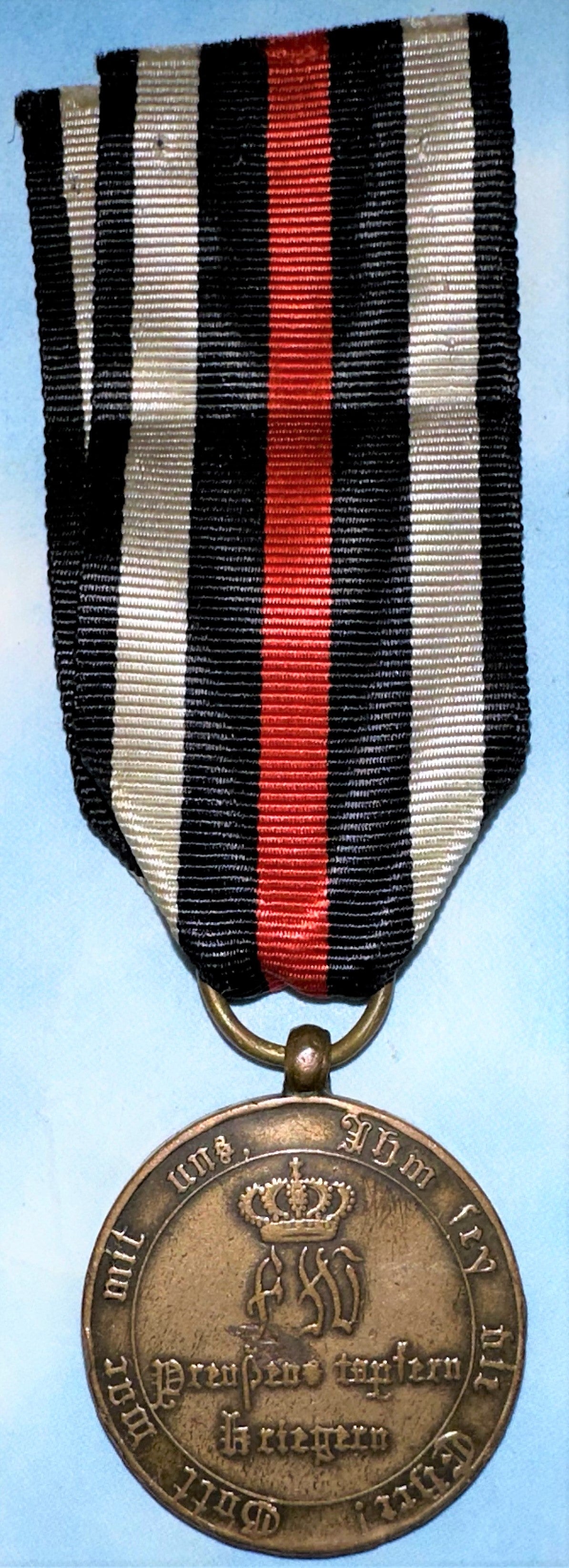 Prussia 1813-1814 Napoleonic War Service Medal - Derrittmeister Militaria Group