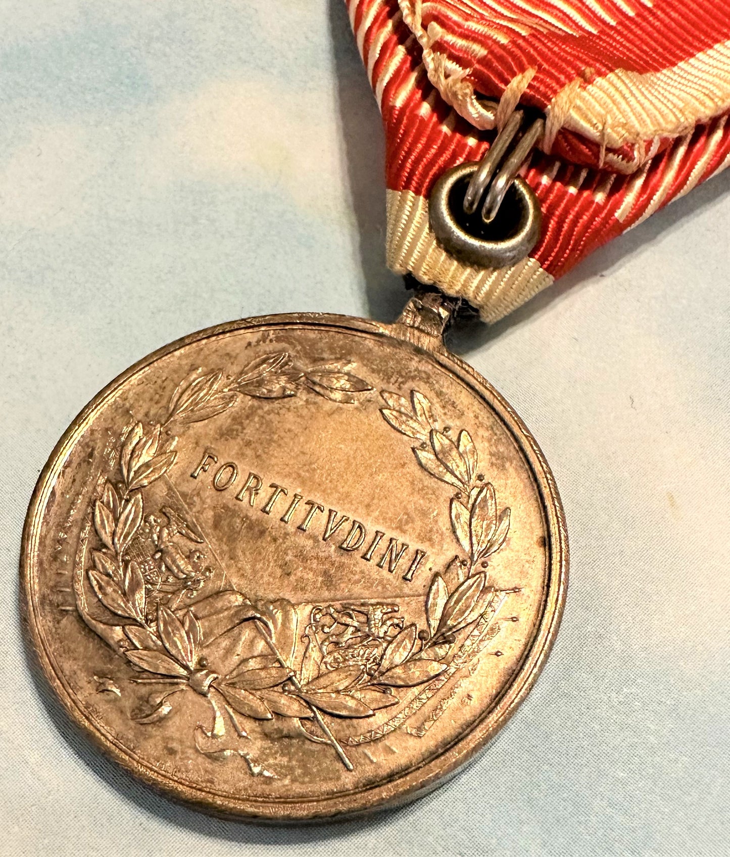 Austria - Kaiser Karl Silver Service Medal - An Emblem of Distinguished Service - Derrittmeister Militaria Group