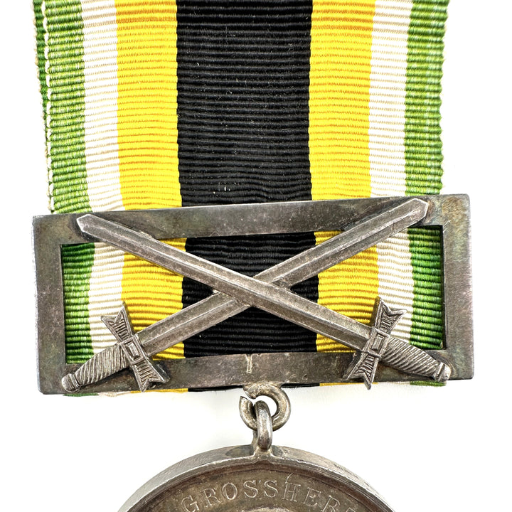 Saxe-Weimar Military Service Medal with Clasp - Derrittmeister Militaria Group