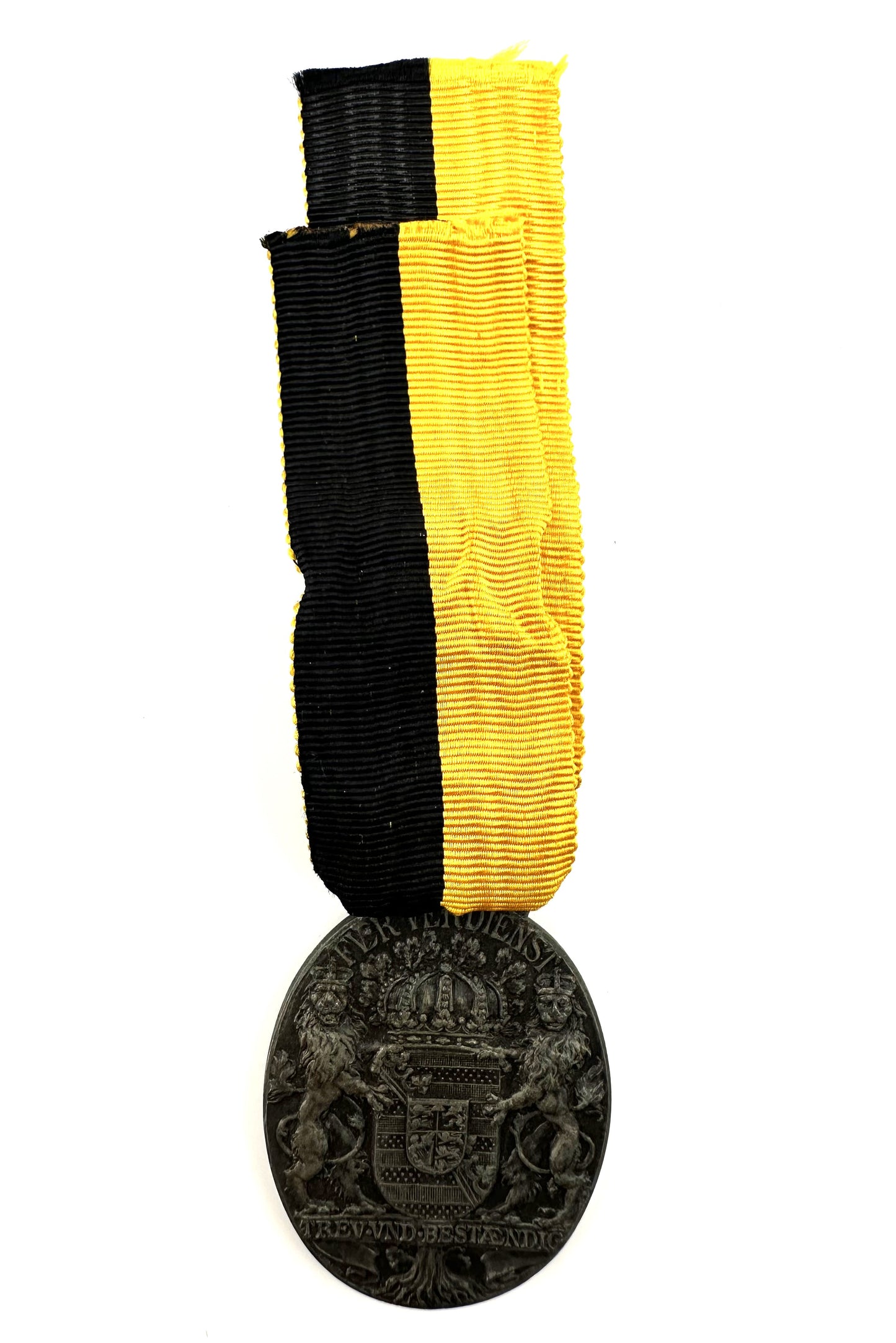 Saxe-Coburg Gotha Carl Eduard Oval Medal - Derrittmeister Militaria Group