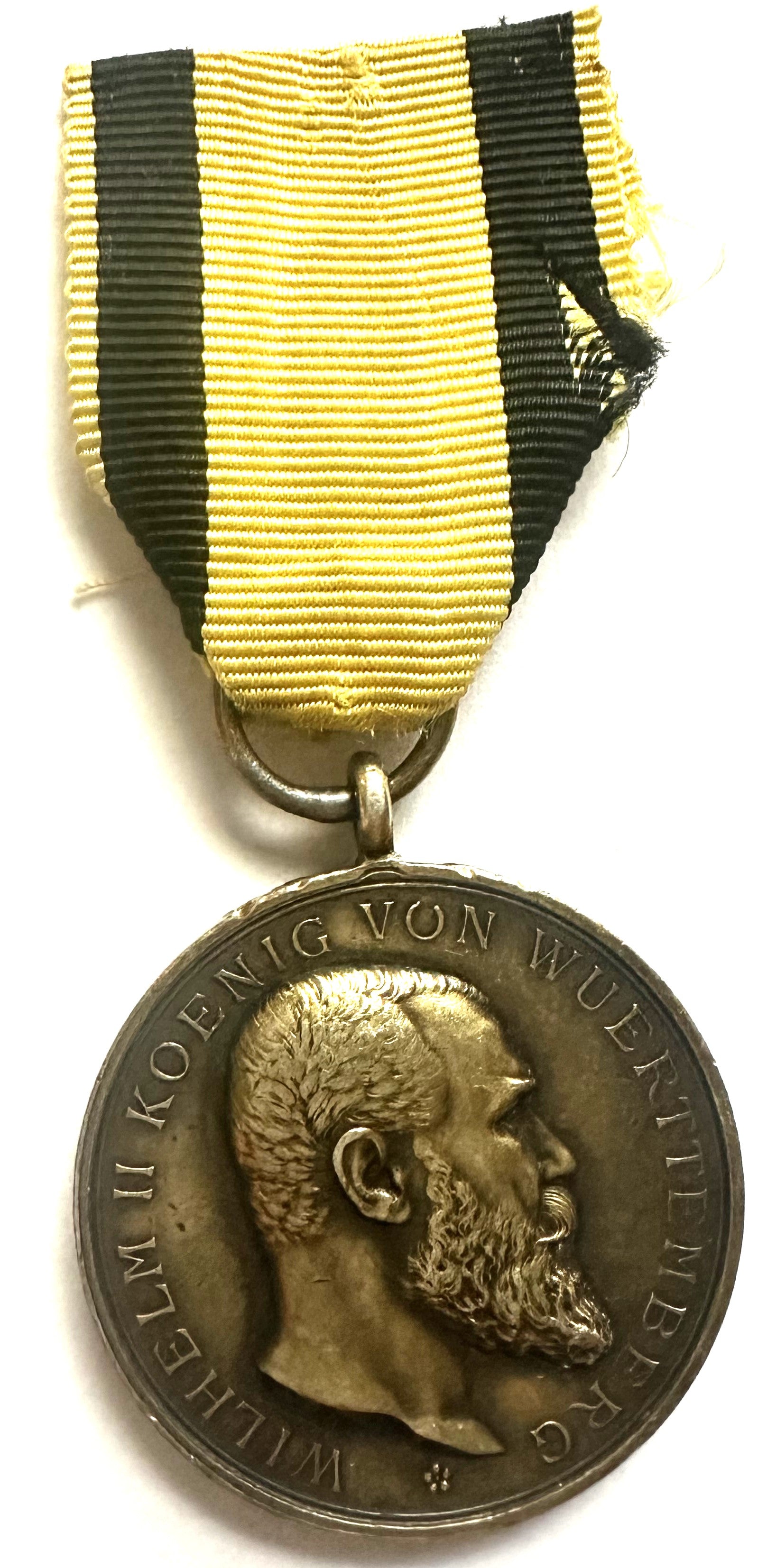 Wurttemberg King Wilhelm II Medal - Derrittmeister Militaria Group