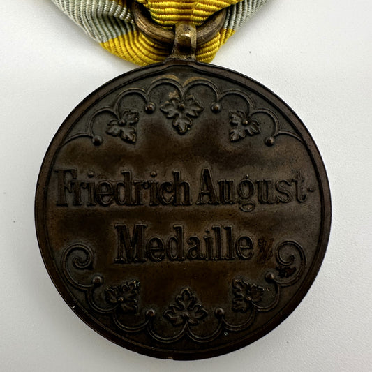 Saxon Friedrich August Medal - Derrittmeister Militaria Group