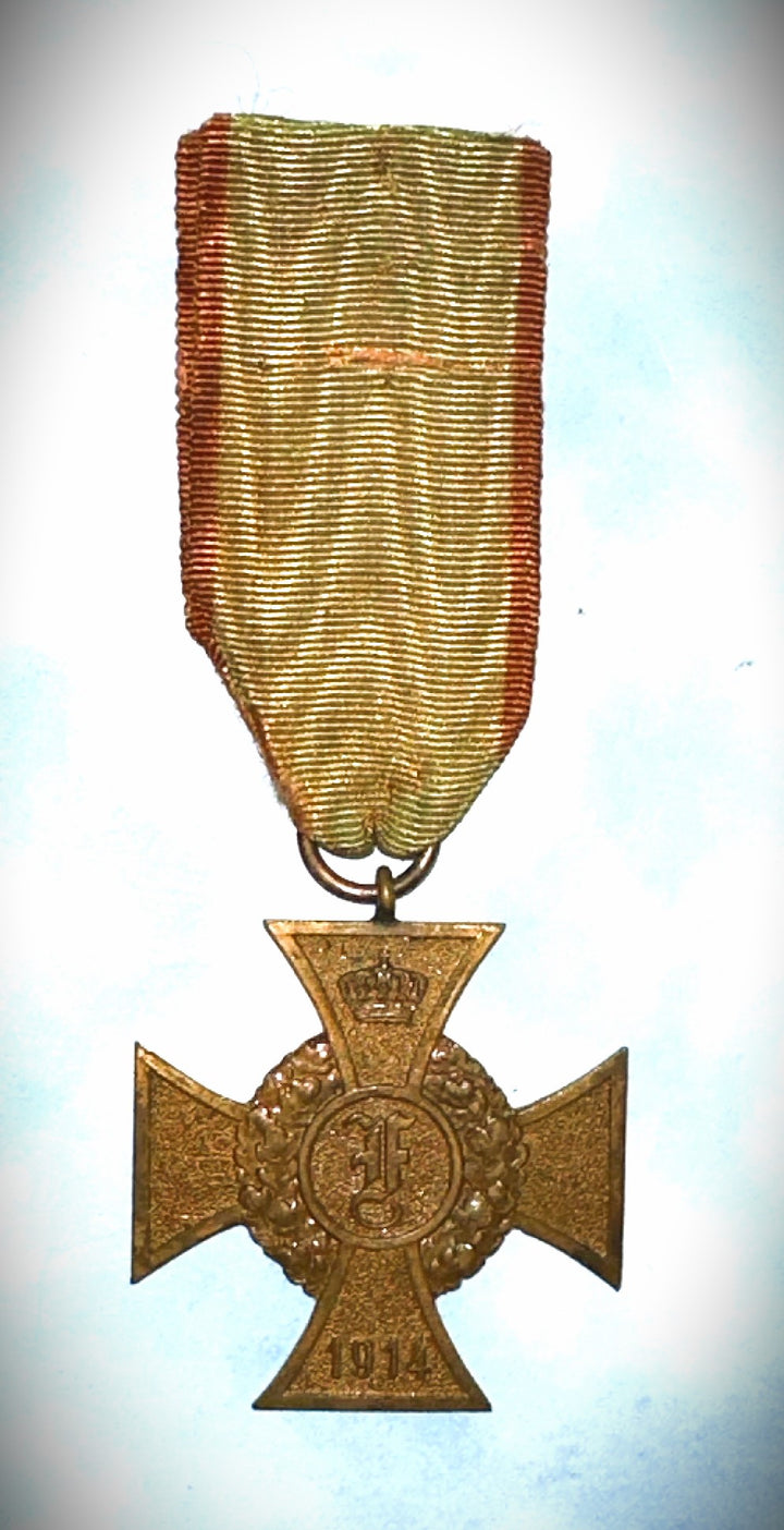 Anhalt - Friedrich Cross - 1914 - 2nd Class - Combatants - Derrittmeister Militaria Group