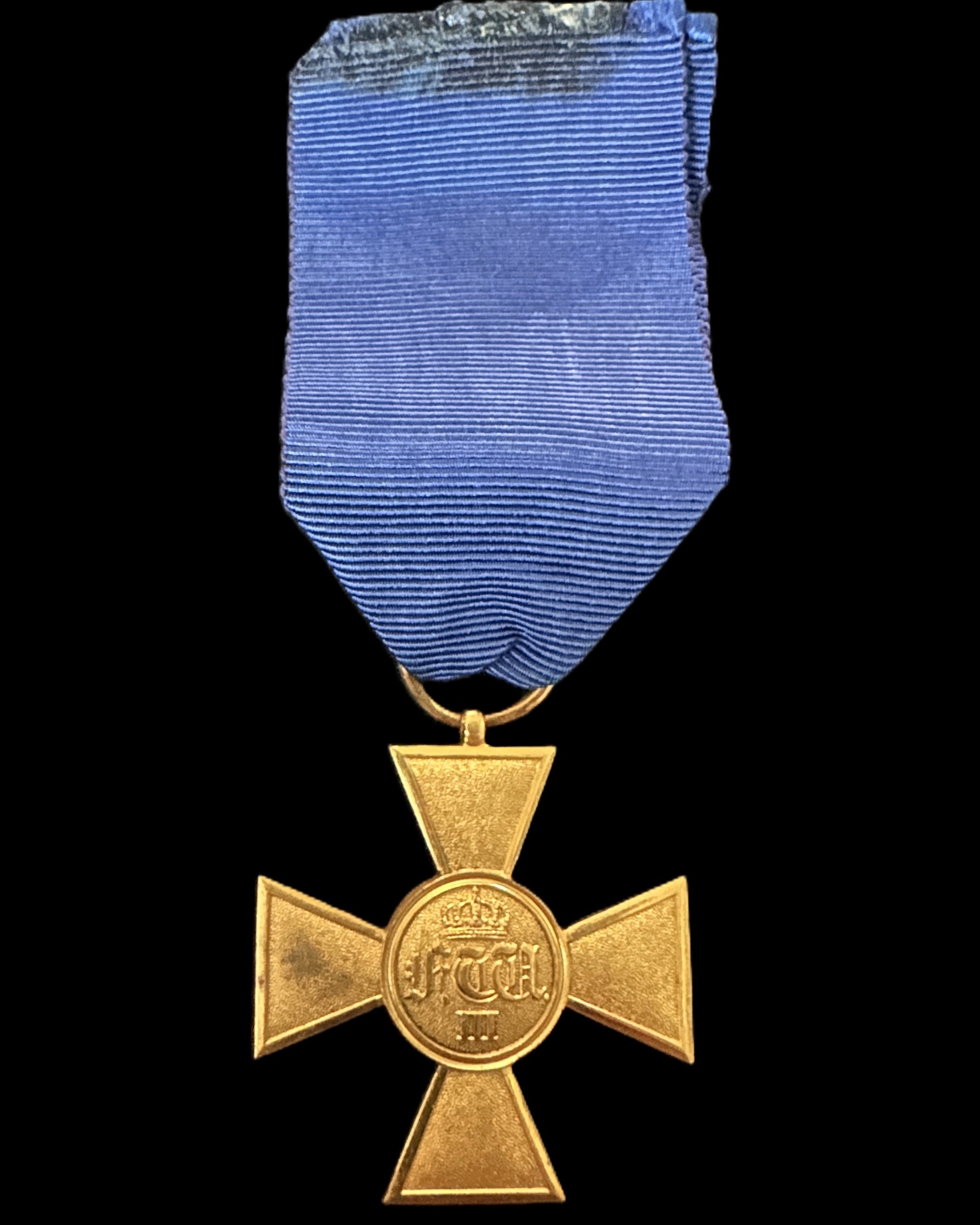 PRUSSIA – 25-YEAR LONG SERVICE CROSS FOR OFFICERS – FRIEDRICH WILHELM III