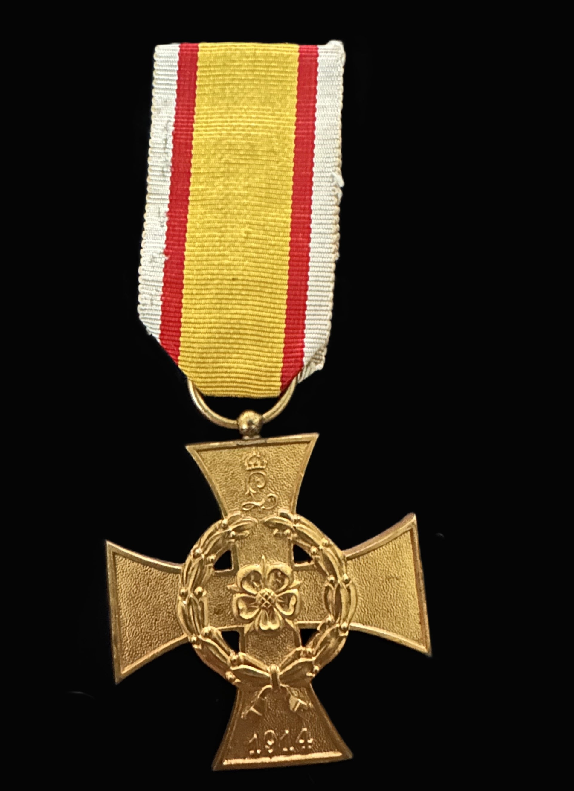 AUSTRIA – CROSS FOR MILITARY MERIT IN WAR – 1914 – OFFICER’S CLASS, GILT