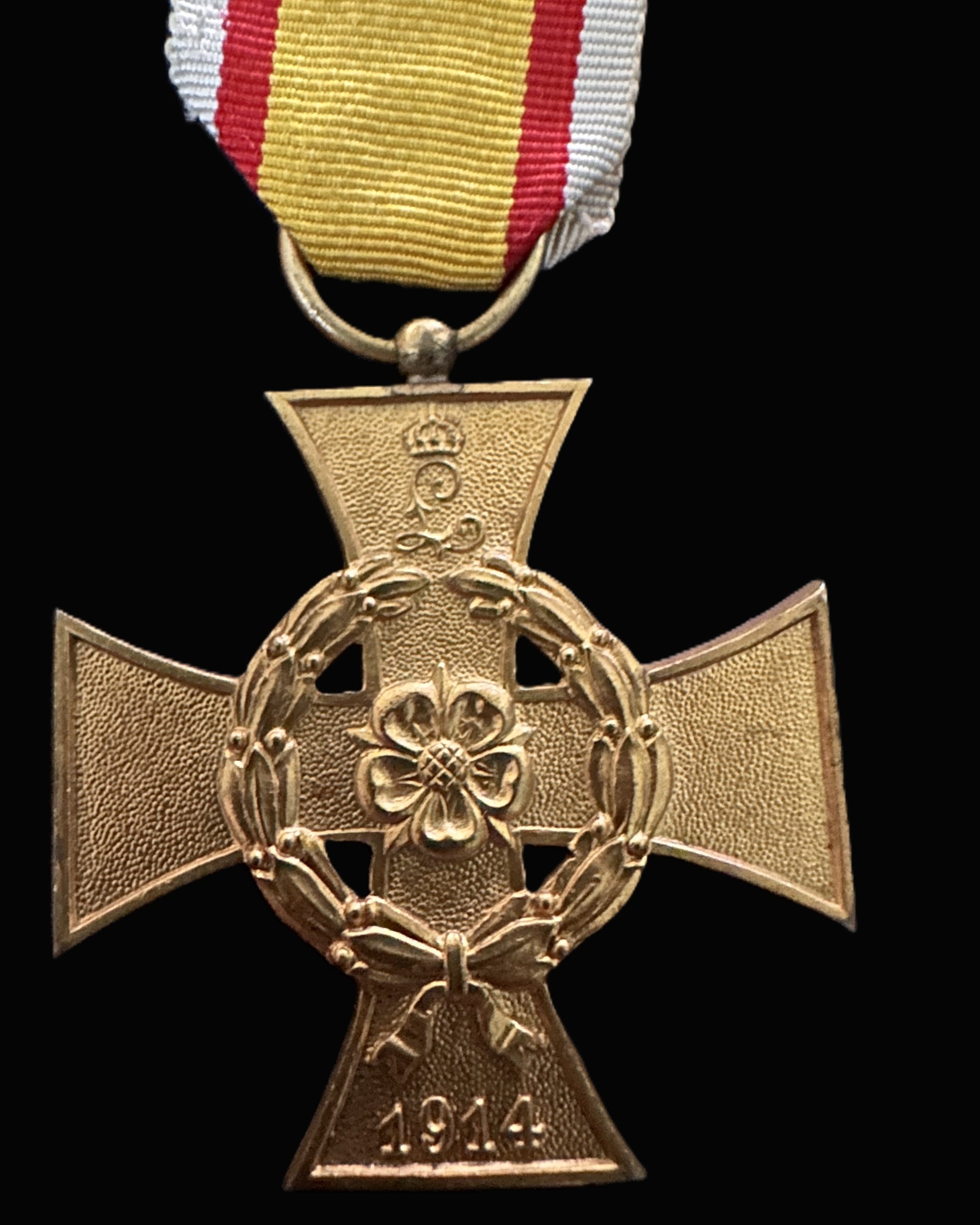 AUSTRIA – CROSS FOR MILITARY MERIT IN WAR – 1914 – OFFICER’S CLASS, GILT