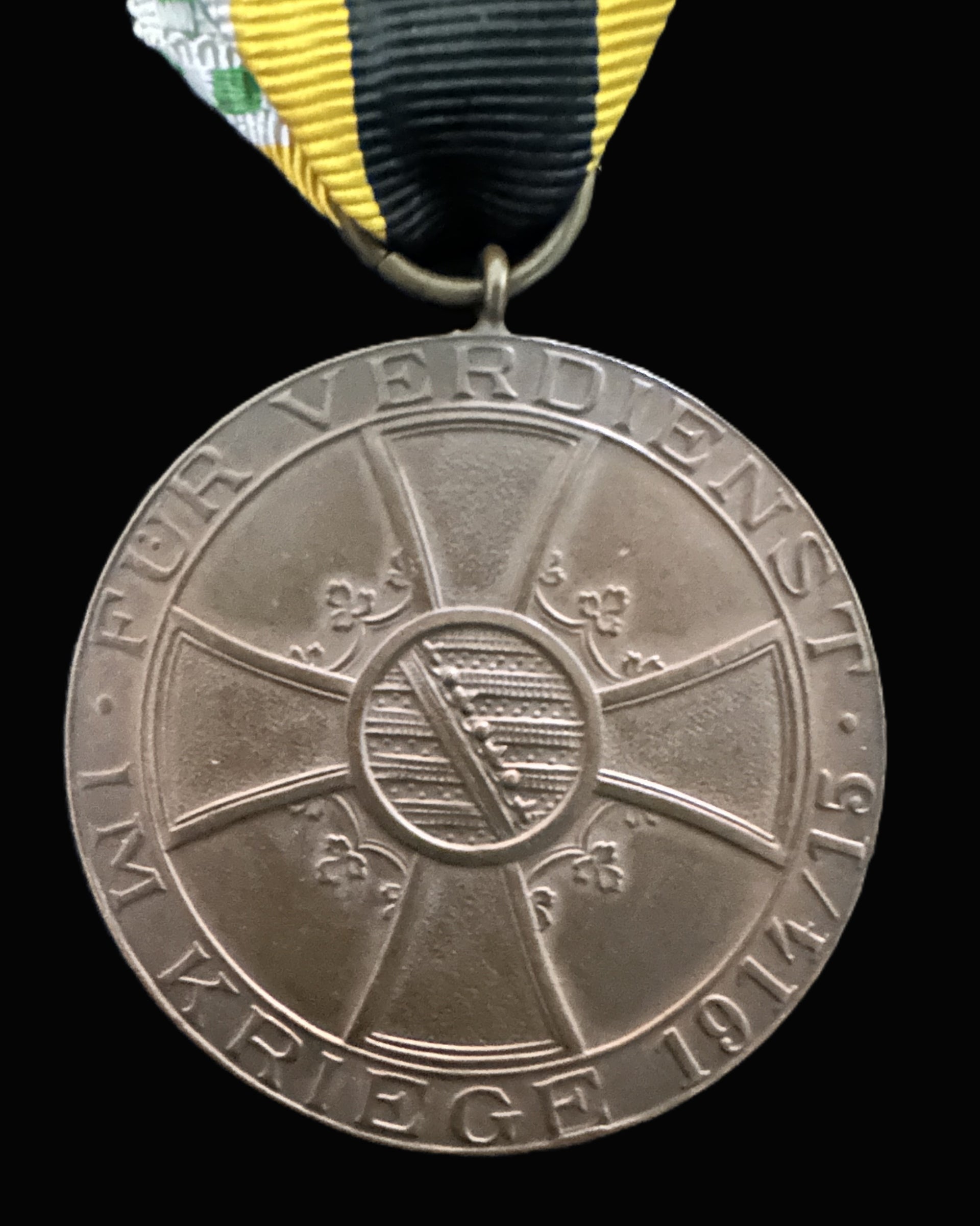 SAXONY – WAR MERIT MEDAL 1915