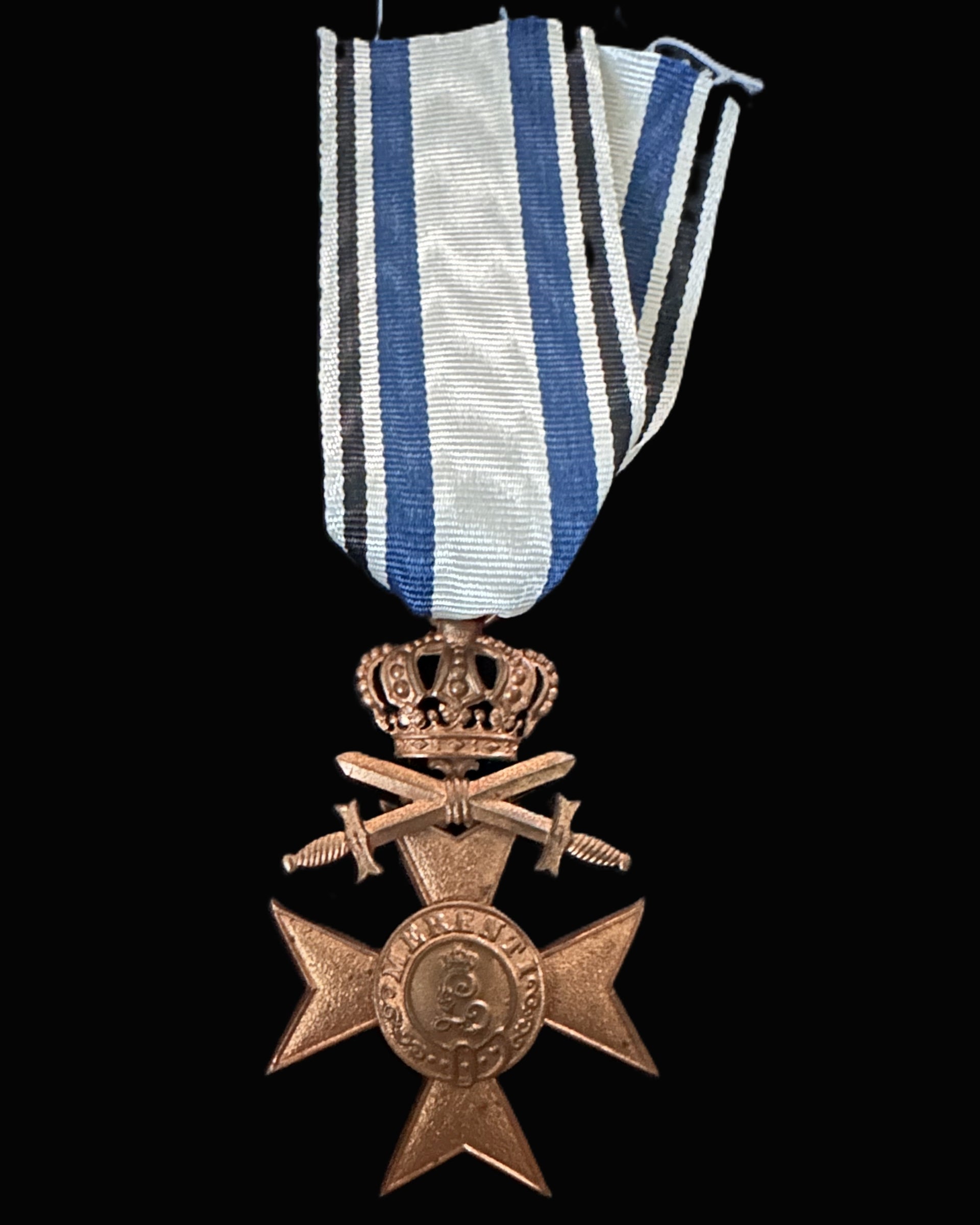 Bavarian Military Merit Cross 2nd Class with Swords – Bronze Grade